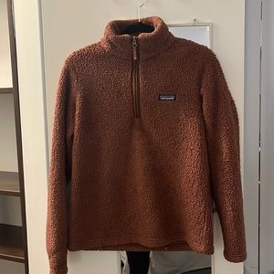 Patagonia Brown Teddy Fleece - Size M